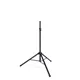 Gravity SP 5211 GS B - Lautsprecherständer mit Gasdruckfeder 35 mm, Aluminium Schwarz