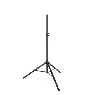 Gravity SP 5211 GS B - Lautsprecherständer mit Gasdruckfeder 35 mm, Aluminium Schwarz