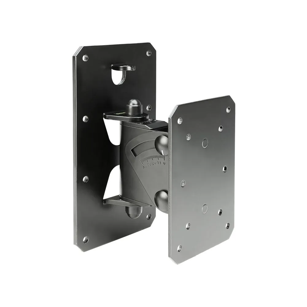 Gravity SP WMBS 30 B - Neig- und schwenkbare Wandhalterung für Boxen bis 30 kg, schwarz