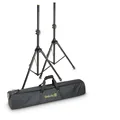 Gravity SS 5211 B SET 1 - Set aus 2 Aluminium Boxenständern mit Tranporttasche
