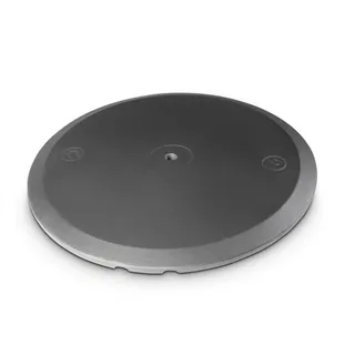 Gravity SSP WB SET 1 - Lautsprecherstativ mit Tellerfuß und Gewichtsscheibe aus Eisenguss