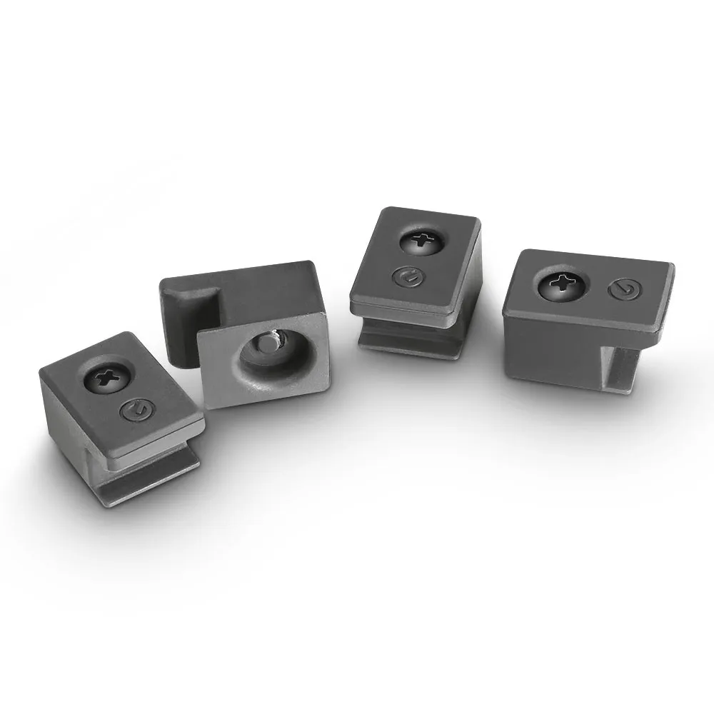 Gravity SSP WB SET 1 - Lautsprecherstativ mit Tellerfuß und Gewichtsscheibe aus Eisenguss