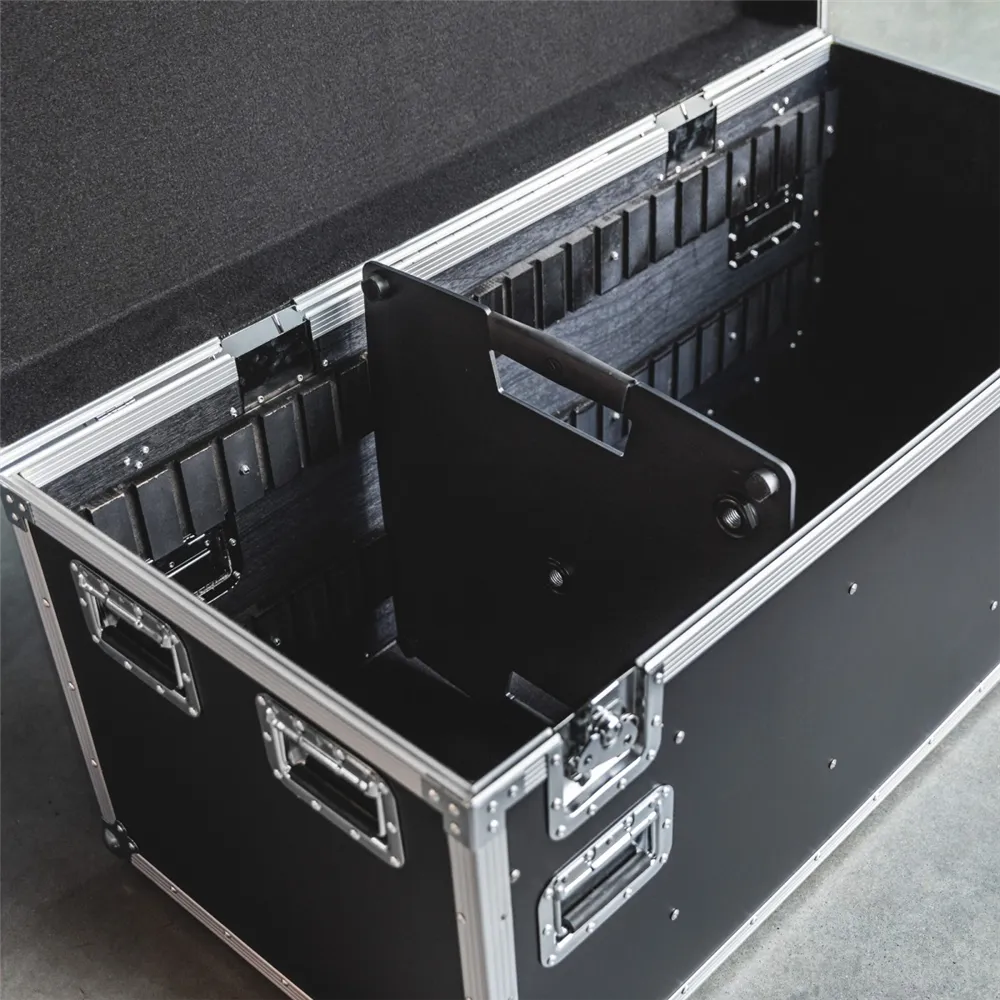 Gravity TLS 431 B - Touring-Lichtstativ mit Quadratischem Stahl-Standfuß