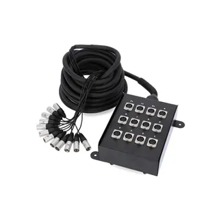 Adam Hall Cables 3 STAR MULTICORE 12 KANAL 10 M - Multicore Stagebox 12 x send | 10m
