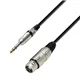 Adam Hall Cables 3 STAR BFV 1000 - Symmetrisches Kabel | Adam Hall® XLR Female x Klinke TRS | 10 m