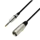 Adam Hall Cables 3 STAR BMV 0600 - Symmetrisches Kabel | Adam Hall® XLR Male x Klinke TRS | 6 m
