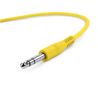 Adam Hall Cables 3 STAR BVV 0090 SET - Patchkabel | Set aus 6 Adam Hall® Klinke TRS | 0,9 m