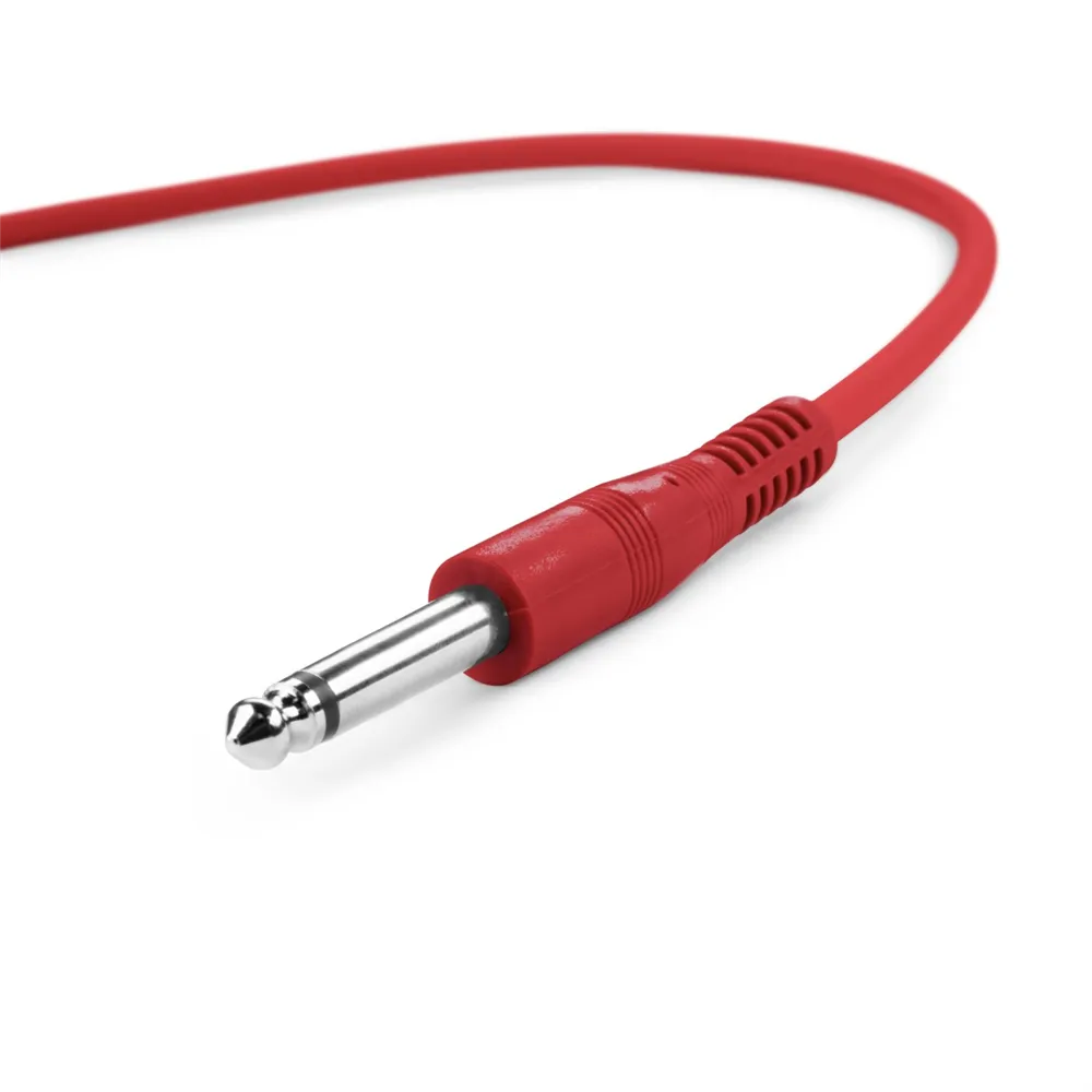 Adam Hall Cables 3 STAR IPP 0120 SET - Patchkabel | Set aus 6 Adam Hall® Klinke TS | 1,2 m