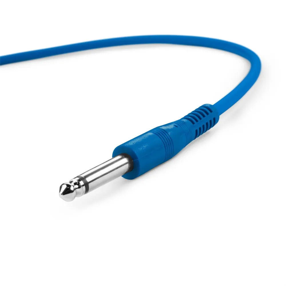 Adam Hall Cables 3 STAR IPP 0120 SET - Patchkabel | Set aus 6 Adam Hall® Klinke TS | 1,2 m
