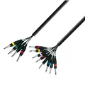 Adam Hall Cables 3 STAR LOOM 8 VP 0300 - Studio Loom Kabel | Adam Hall® 4 Klinke TRS x 8 Klinke TS | 3 m