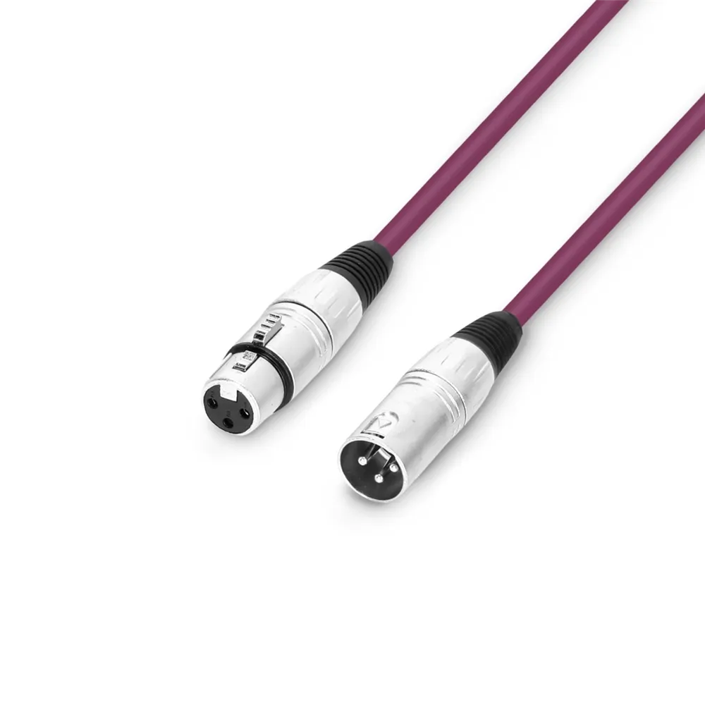 Adam Hall Cables 3 STAR MMF 0050 SET - Mikrofonkabel | Set aus 6 Adam Hall® XLR | 0,5 m