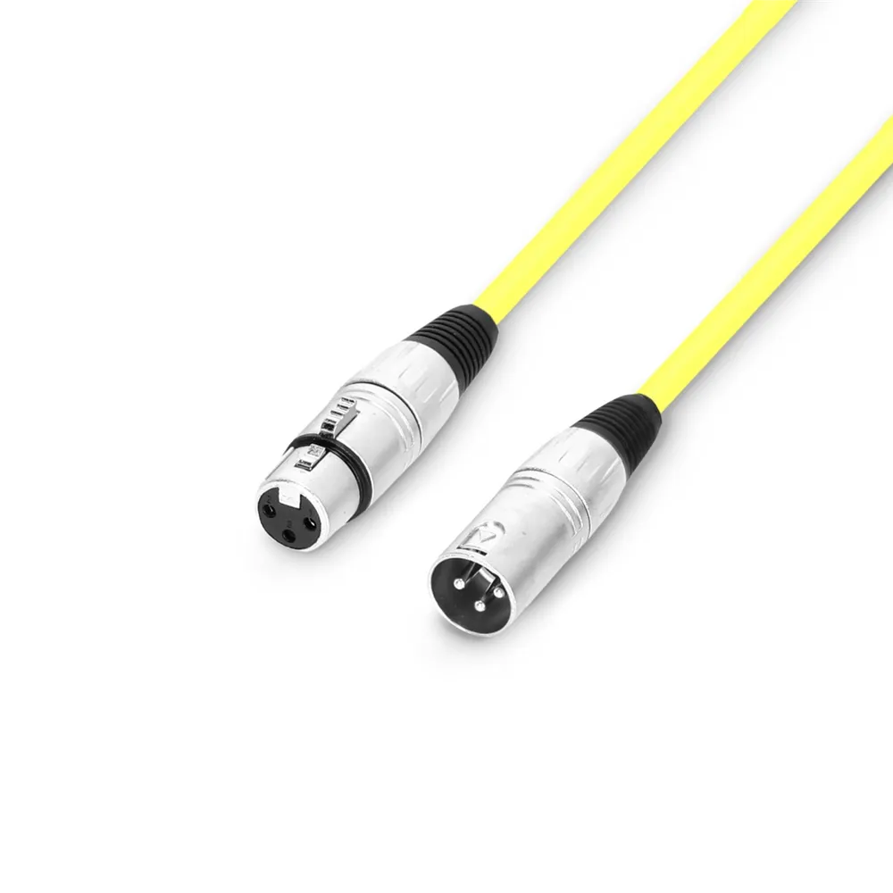 Adam Hall Cables 3 STAR MMF 0050 SET - Mikrofonkabel | Set aus 6 Adam Hall® XLR | 0,5 m