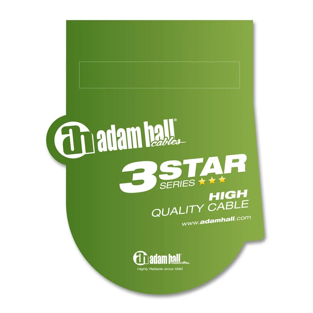 Adam Hall Cables 3 STAR MMF 0600 - Mikrofonkabel | Adam Hall® XLR | 6 m