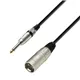 Adam Hall Cables 3 STAR MMP 0600 - Unsymmetrisches Kabel | Adam Hall® XLR Male x Klinke TS | 6 m