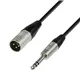 Adam Hall Cables 4 STAR BMV 0300 - Symmetrisches Kabel | Rean® XLR Male x Klinke TRS | 3 m