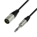Adam Hall Cables 4 STAR BMV 0300 - Symmetrisches Kabel | Rean® XLR Male x Klinke TRS | 3 m