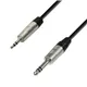 Adam Hall Cables 4 STAR BVW 0300 - Symmetrisches Kabel | Rean® Miniklinke x Klinke TRS | 3 m