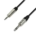 Adam Hall Cables 4 STAR BVW 0300 - Symmetrisches Kabel | Rean® Miniklinke x Klinke TRS | 3 m