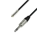 Adam Hall Cables 4 STAR BYV 0600 - Symmetrisches Kabel | Rean® Miniklinke Female x Klinke TRS | 6 m
