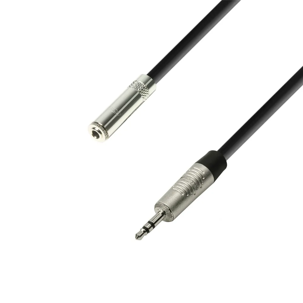 Adam Hall Cables 4 STAR BYW 0300 - Symmetrisches Kabel | Rean® Miniklinke Female x Miniklinke | 3 m