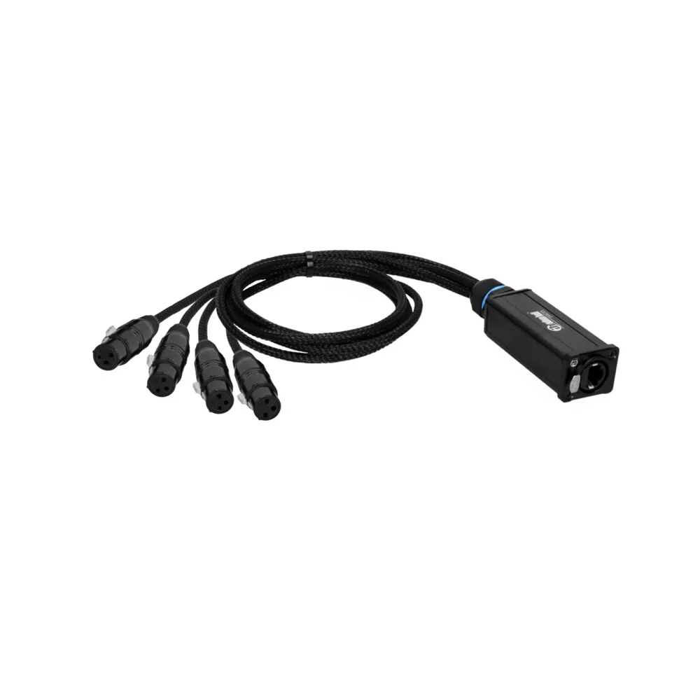 Adam Hall Cables 4 STAR CATBOX XF3 - Audio & DMX Multicore | Adam Hall® 4 XLR 3-Pol Female x Cat.6a