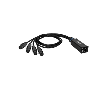 Adam Hall Cables 4 STAR CATBOX XF5 - Audio & DMX Multicore | Adam Hall® 4 XLR 5-Pol Female x Cat.6a