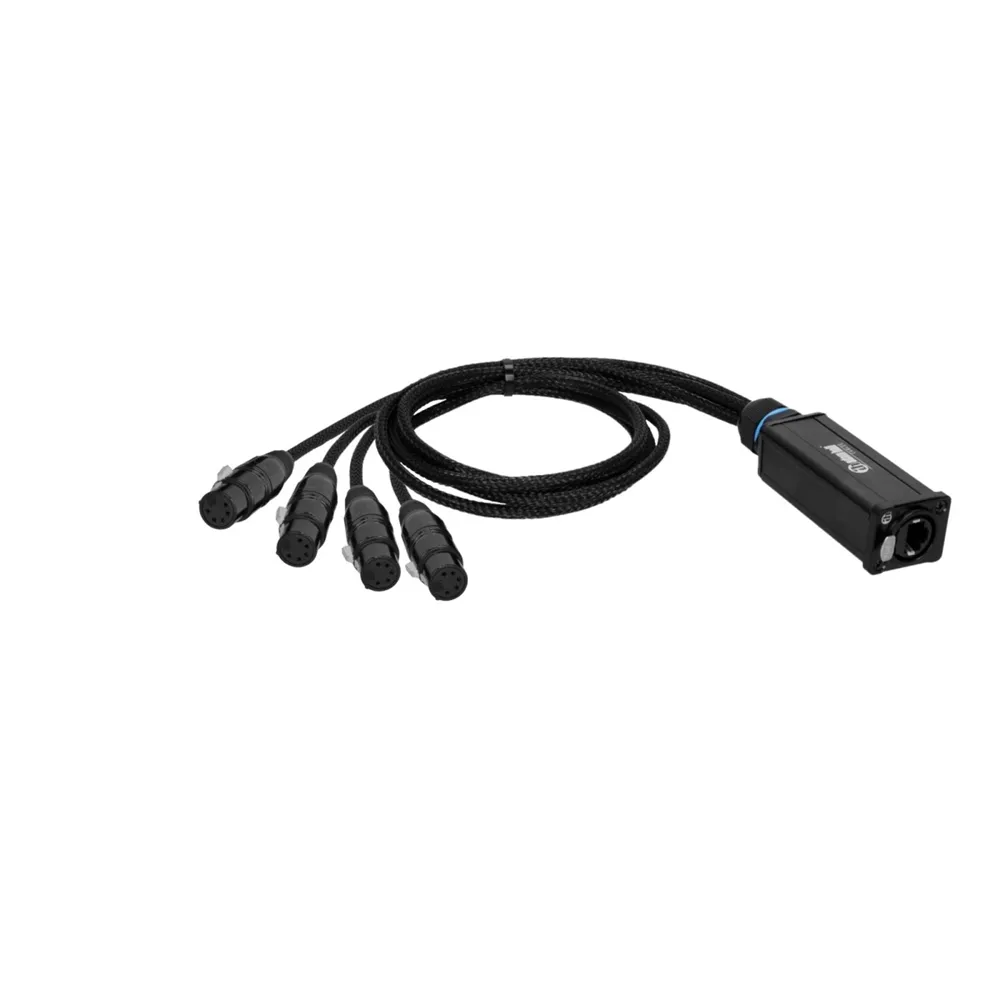 Adam Hall Cables 4 STAR CATBOX XF5 - Audio & DMX Multicore | Adam Hall® 4 XLR 5-Pol Female x Cat.6a