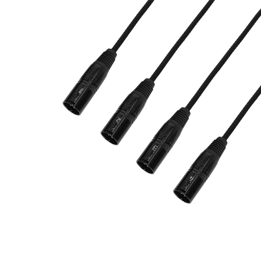 Adam Hall Cables 4 STAR CATBOX XM3 - Audio & DMX Multicore | Adam Hall® 4 XLR 3-Pol Male x Cat.6a