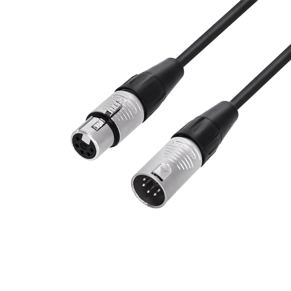 Adam Hall Cables 4 STAR DGH 0050 - DMX Kabel | Rean® XLR 5-Pol | 0,5 m