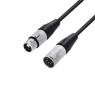 Adam Hall Cables 4 STAR DGH 0150 - DMX Kabel | Rean® XLR 5-Pol | 1,5 m