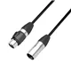 Adam Hall Cables 4 STAR DHM 0020 IP65 - Adapter DMX Kabel | Adam Hall® XLR 5-Pol Female x XLR 3-Pol Male IP65 | 0,2 m