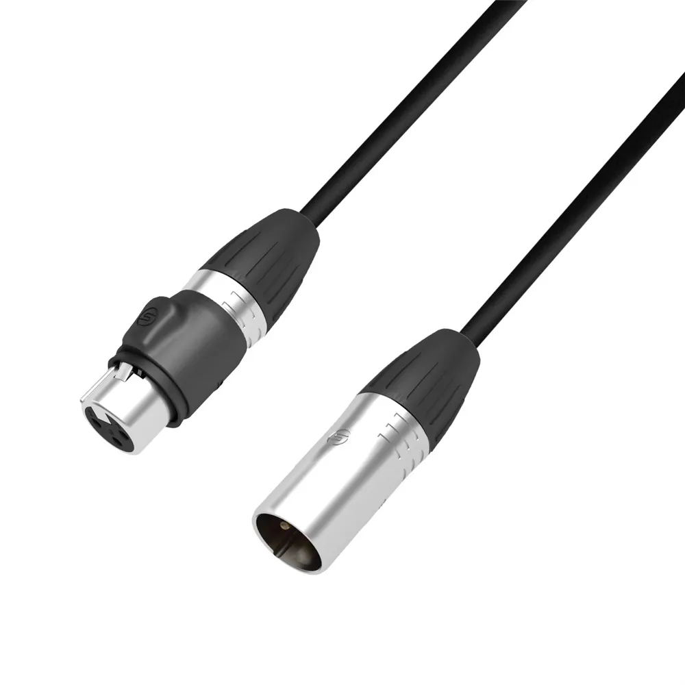 Adam Hall Cables 4 STAR DMF 0150 IP65 - DMX Kabel | Rean® XLR 3-Pol IP65 | 1,5 m