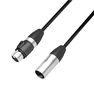 Adam Hall Cables 4 STAR DMF 0300 IP65 - DMX Kabel | Rean® XLR 3-Pol IP65 | 3 m