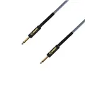 Adam Hall Cables 4 STAR IPP 0600 BLU - Instrumentenkabel | Nylonmantel Adam Hall® Klinke TS | 6 m