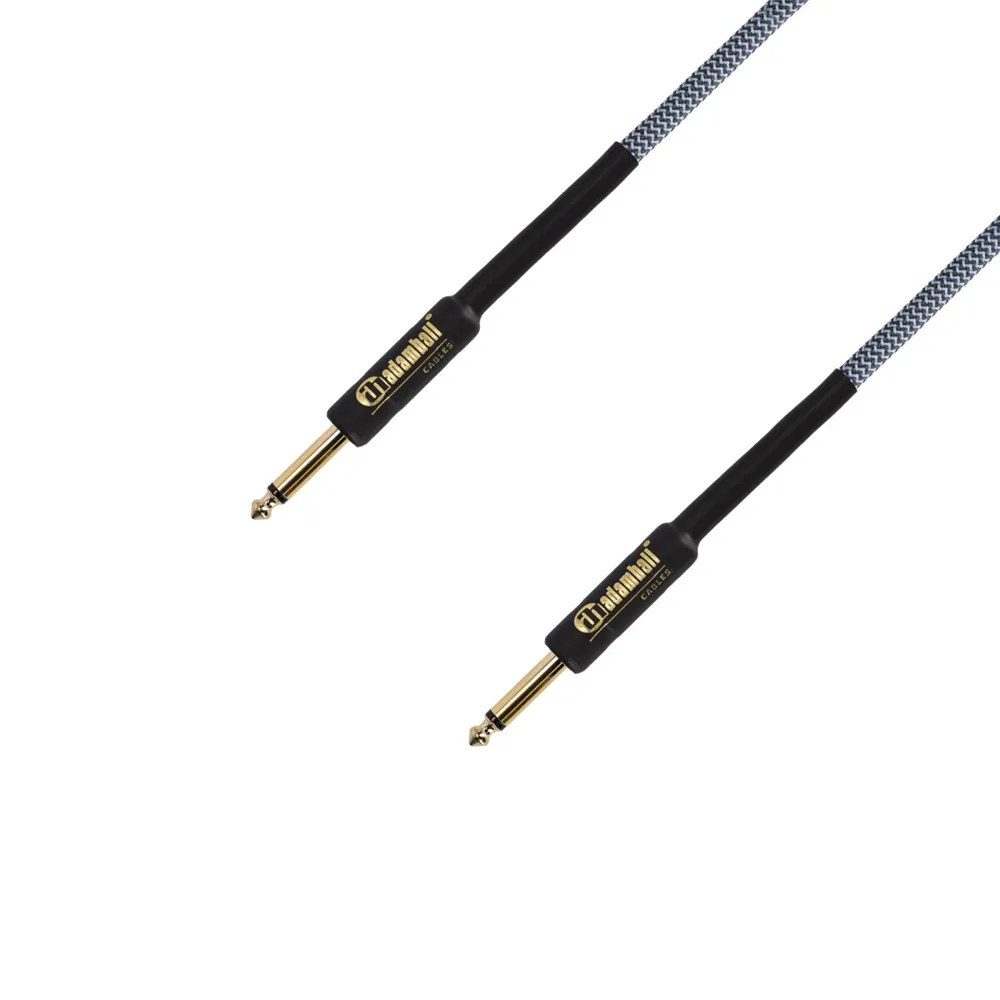 Adam Hall Cables 4 STAR IPP 0600 BLU - Instrumentenkabel | Nylonmantel Adam Hall® Klinke TS | 6 m