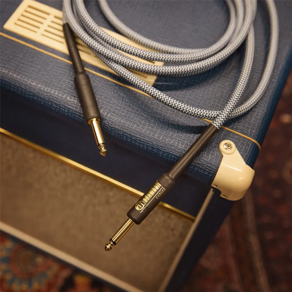 Adam Hall Cables 4 STAR IPP 0600 BLU - Instrumentenkabel | Nylonmantel Adam Hall® Klinke TS | 6 m