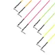 Adam Hall Cables 4 STAR IRR 0060 NEO SET - Pedalboard Patchkabel | 4er Set Adam Hall® Winkelklinke TS | 0,6 m