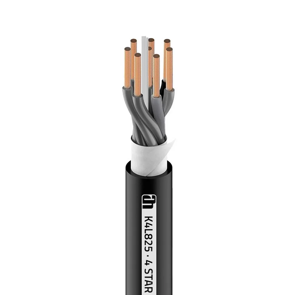 Adam Hall Cables 4 STAR SPEAKER 825 L - Lautsprecherkabel | 8 x 2,5 mm² AWG13 | 50 m