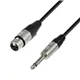 Adam Hall Cables 4 STAR MFP 0600 - Mikrofonkabel | Rean® XLR Female x Klinke TS | 6 m