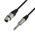 Adam Hall Cables 4 STAR MFP 1000 - Mikrofonkabel | Rean® XLR Female x Klinke TS | 10 m