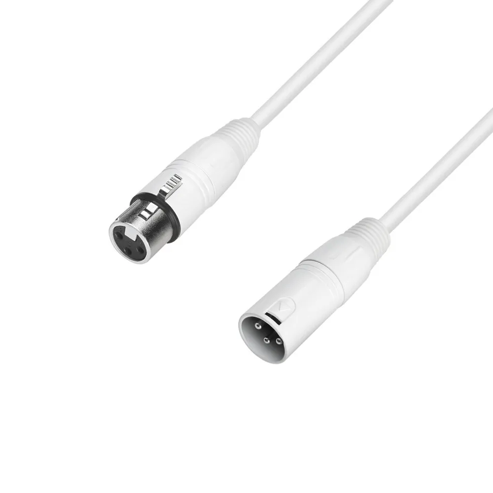 Adam Hall Cables 4 STAR MMF 1000 SNOW - Mikrofonkabel | Adam Hall® XLR | 10 m