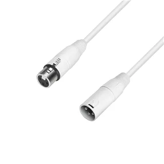 Adam Hall Cables 4 STAR MMF 1500 SNOW - Mikrofonkabel | Adam Hall® XLR | 15 m