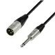 Adam Hall Cables 4 STAR MMP 0500 - Unsymmetrisches Kabel | Rean® XLR Male x Klinke TS | 5 m