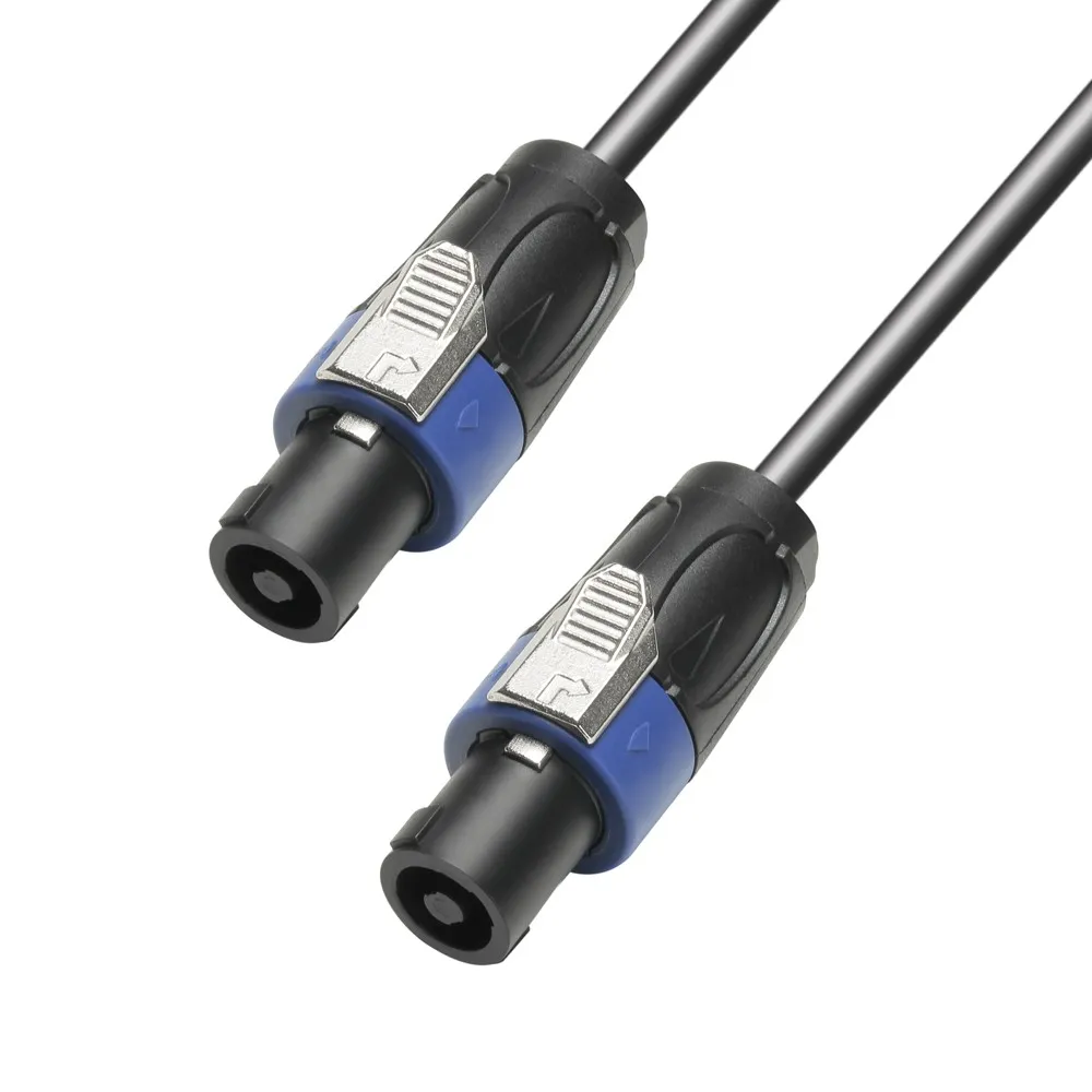 Adam Hall Cables 4 STAR 1.5 SPEAKER 1m - Lautsprecherkabel | Adam Hall® Stecker 2 x 1,5 mm² | 1 m