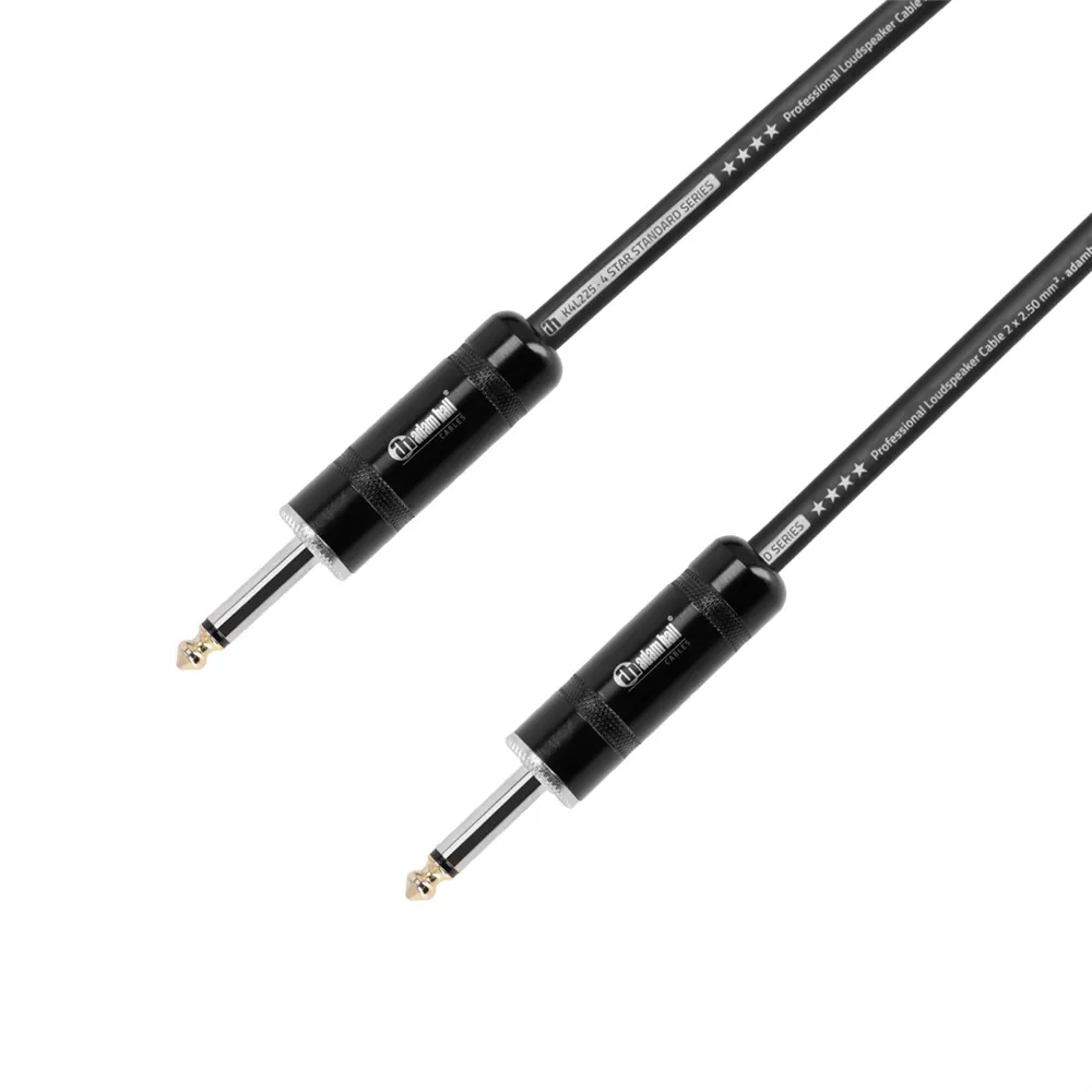 Adam Hall Cables 4 STAR JACK SPEAKER 3m - Lautsprecherkabel | Adam Hall® Klinke TS 2 x 2,5 mm² | 3 m