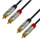 Adam Hall Cables 4 STAR TCC 0150 - Twin Kabel | Rean® 2 Cinch x 2 Cinch | 1,5 m