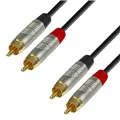 Adam Hall Cables 4 STAR TCC 0150 - Twin Kabel | Rean® 2 Cinch x 2 Cinch | 1,5 m