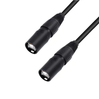 Adam Hall Cables 5 STAR ECON CAT6A 5m - Netzwerkkabel | Cat.6a (S/FTP) Neutrik etherCON® | 5 m