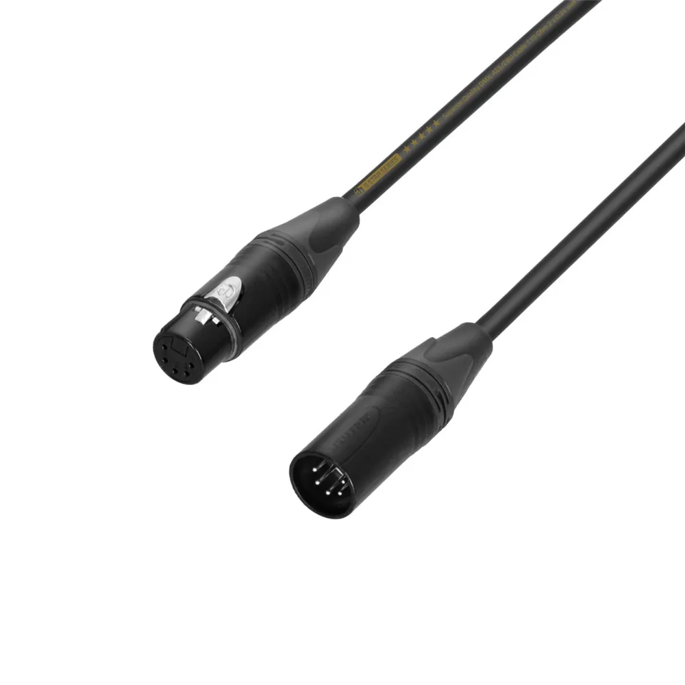 Adam Hall Cables 5 STAR DGH 2000 - DMX Kabel | Neutrik® XLR 5-Pol | 20 m
