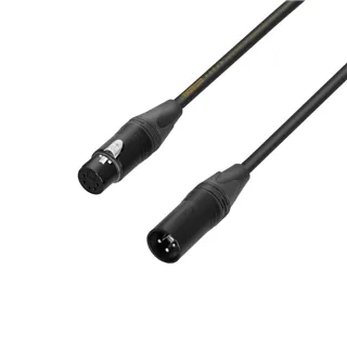 Adam Hall Cables 5 STAR DHM 0020 - Adapterkabel | XLR 5-Pol Female x XLR 3-Pol Male | 0,2 m